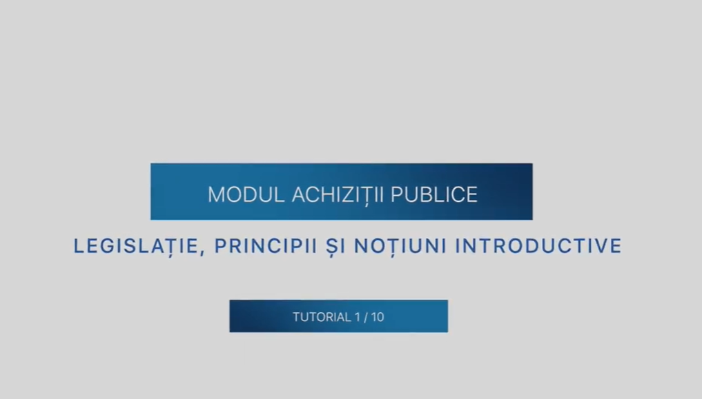CURS ACHIZITII